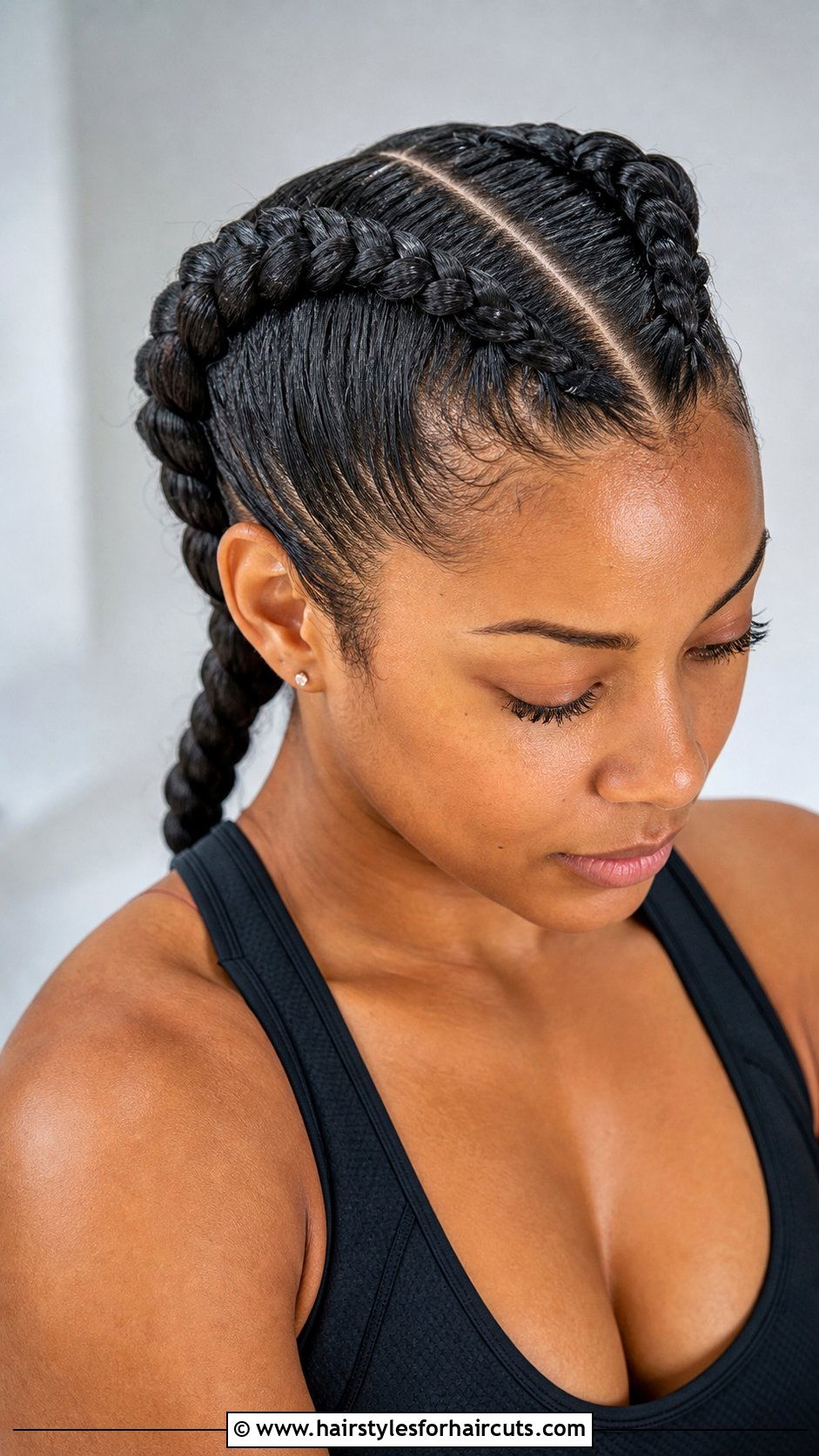 Two Dutch Braids Black Hair - 25 two braids hairstyles black hair - 25 two braids hairstyles, black hair