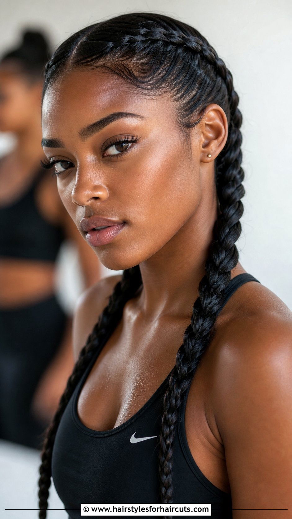 Two French Braids Black Hair - 25 two braids hairstyles black hair - 25 two braids hairstyles, black hair