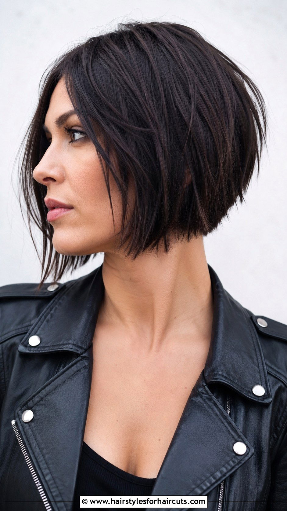 Two Inches Off Razored Bob - 25 1 inch 2 inches of haircuts off - 25 1 inch 2 inches of haircuts off