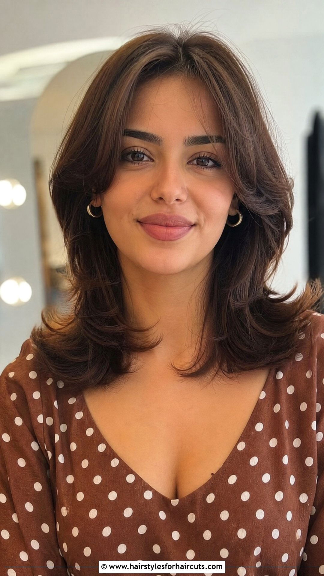 Two Layered Flipped Ends Haircut - 25 two layered haircuts for medium hair - 25 two layered haircuts for medium hair