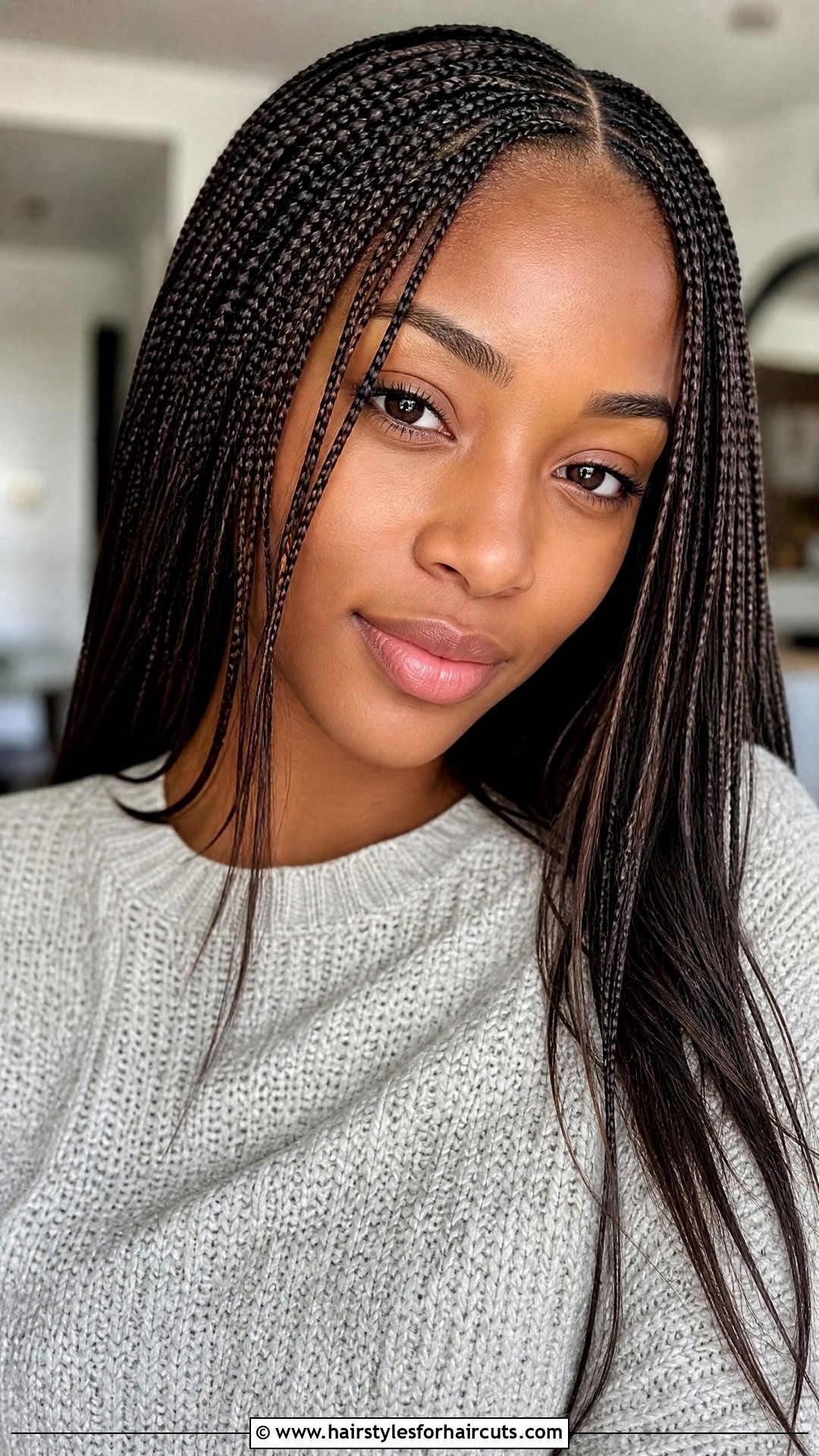 Two Micro Braids - 25 two braids hairstyles - 25 two braids hairstyles