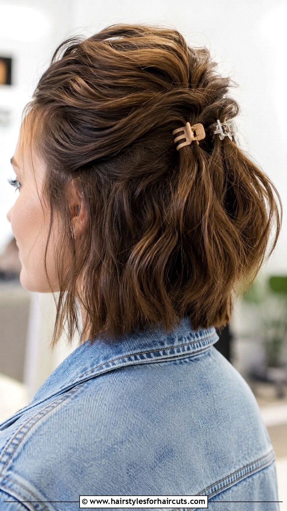 Two Mini Claw Clips Short Hair - 25 mini claw clip hairstyles for short hair - 25 mini claw clip hairstyles for short hair