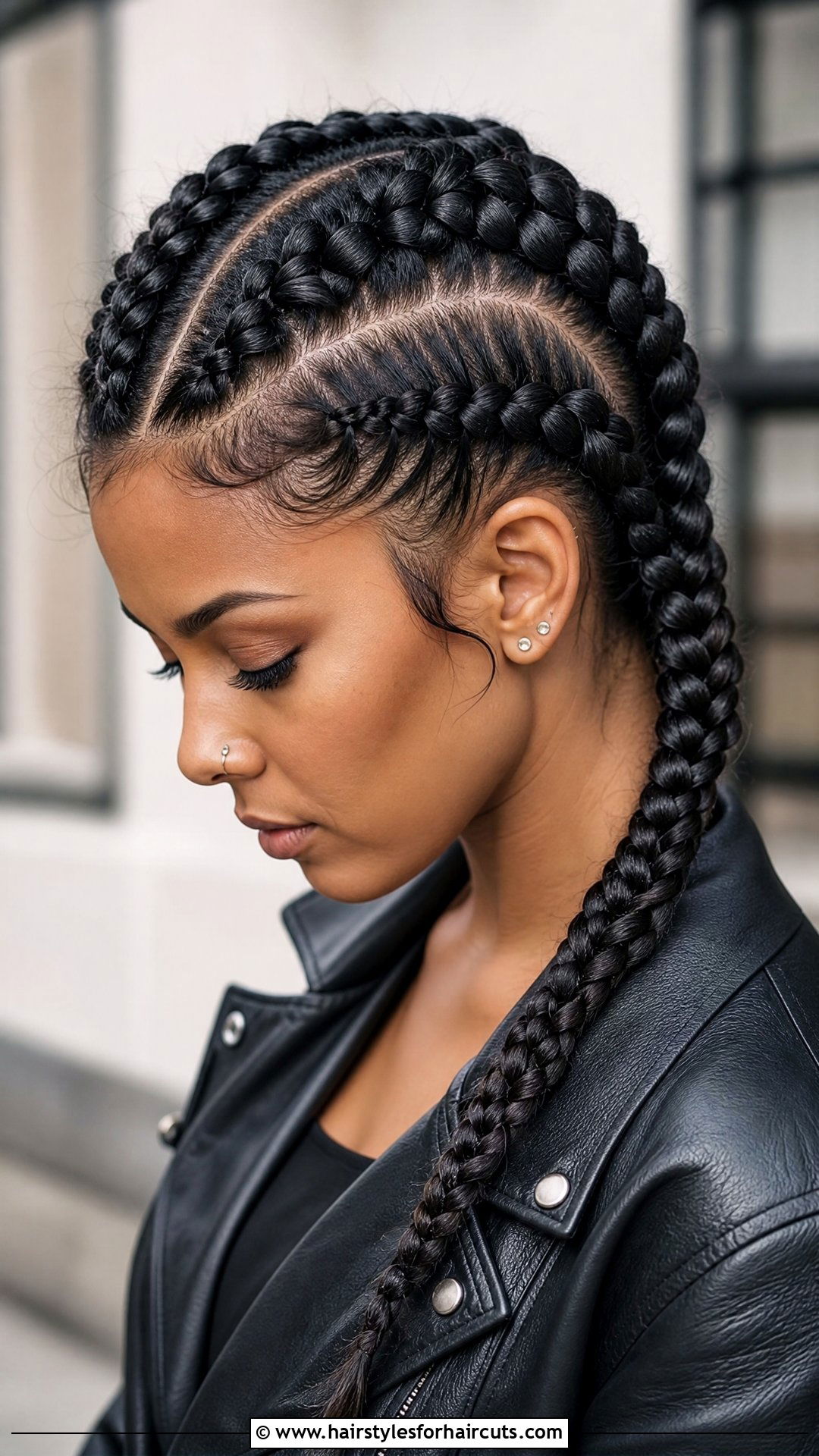 Two Mohawk Braids - 25 two braids hairstyles - 25 two braids hairstyles