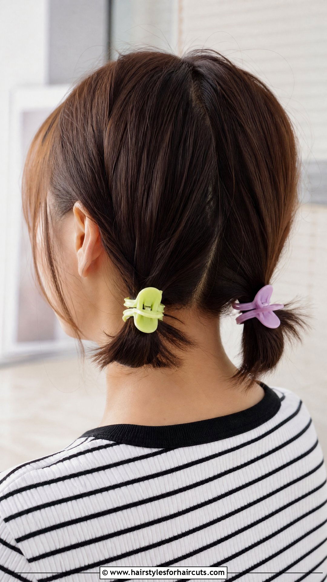 Two Ponytails With Hair Clips Short Hair - 25 two ponytail hairstyles for short hair - 25 two ponytail hairstyles for short hair