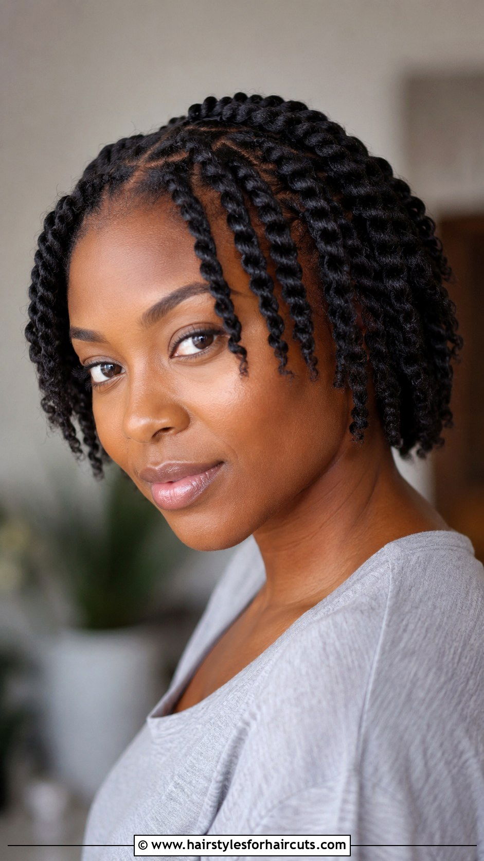 Two Strand Twist Braid Short Hair - 25 braided hairstyles for short hair - 25 braided hairstyles for short hair