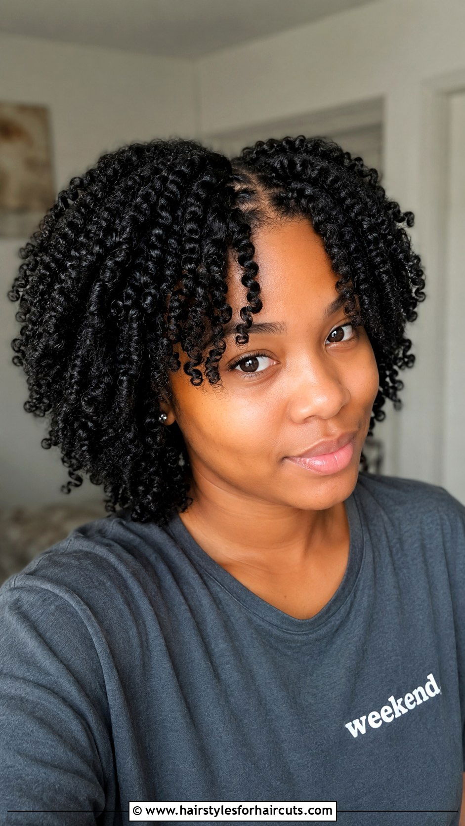 Two Strand Twist Coil Out - 25 coil hairstyles - 25 coil hairstyles