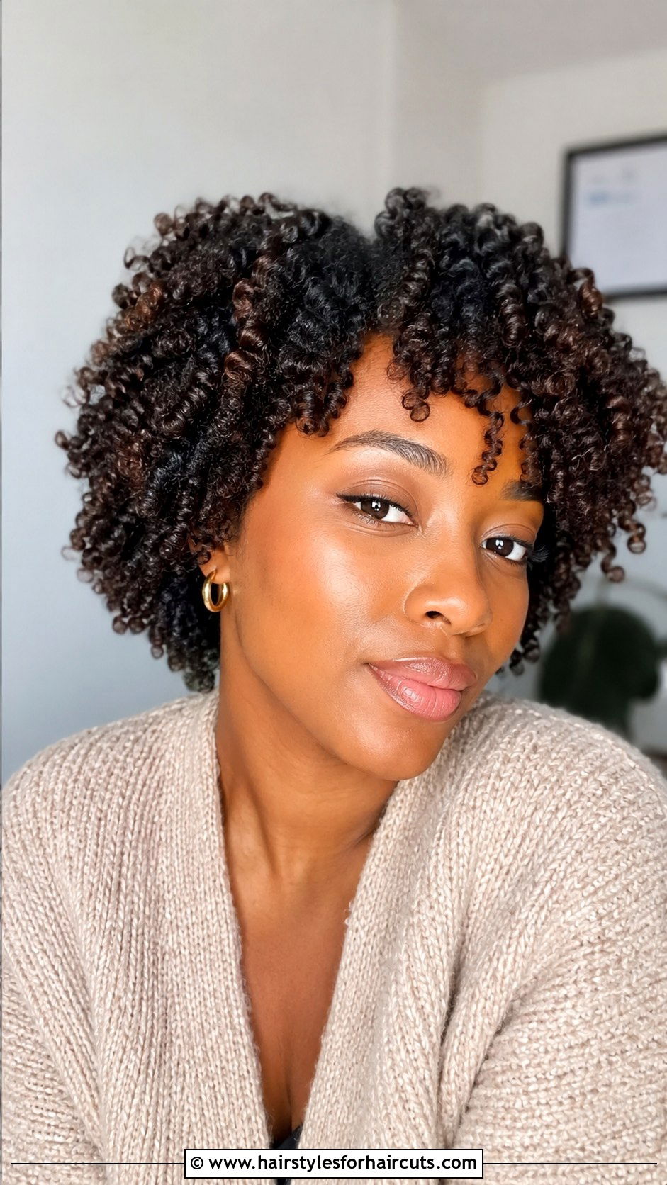 Two Strand Twist Out - 25 easy protective hairstyles for short natural hair - 25 easy protective hairstyles for short natural hair