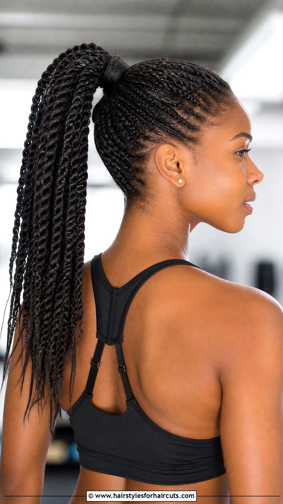 Two Strand Twist Ponytail - 25 two strand twist hairstyles for natural hair - 25 two strand twist hairstyles for natural hair