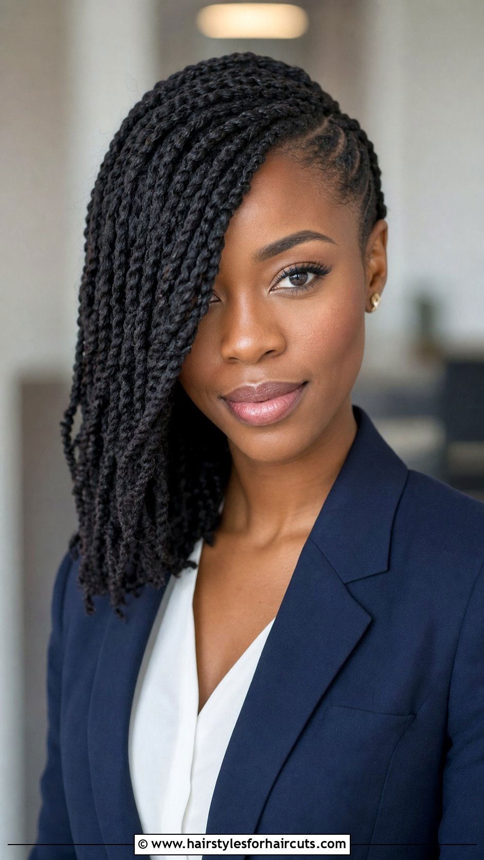 Two Strand Twist Side Part - 25 two strand twist natural hairstyles - 25 two strand twist natural hairstyles