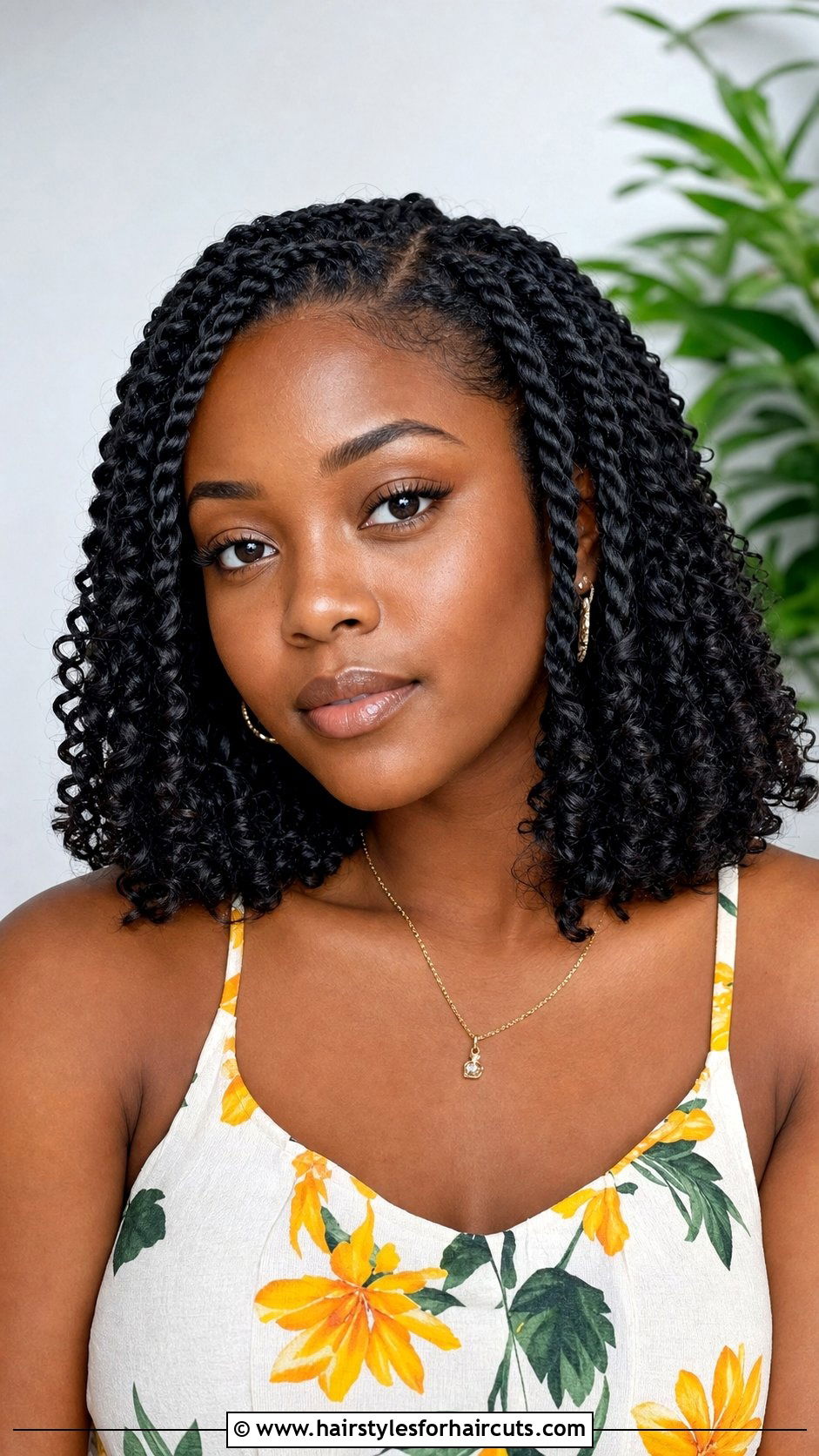 Two Strand Twist With Curly Ends - 25 two strand twist natural hairstyles - 25 two strand twist natural hairstyles