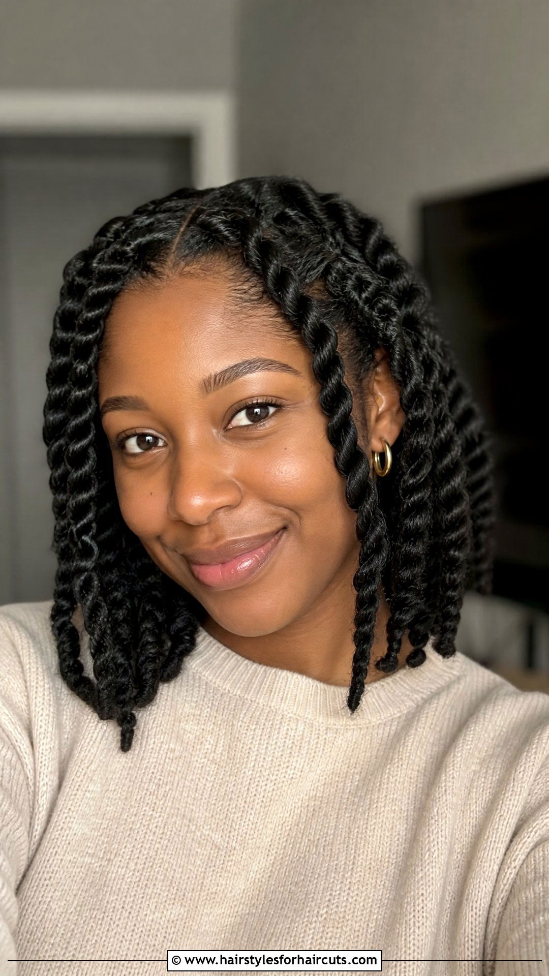 Two Strand Twists - 25 protective hairstyles for hair growth black - 25 protective hairstyles for hair growth black