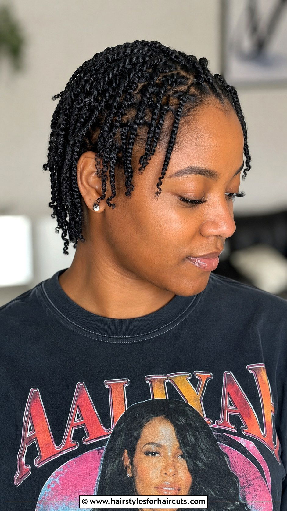 Two Strand Twists Short - 25 black hairstyles for growing out short hair - 25 black hairstyles for growing out short hair