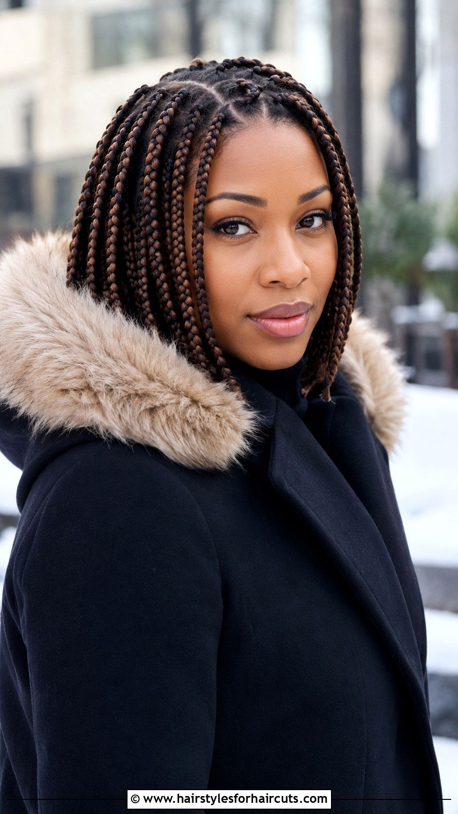 Two Tone Box Braids Short - 25 black braided hairstyles for short hair - 25 black braided hairstyles for short hair