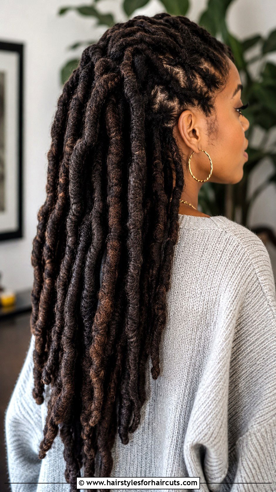 Two Tone Locs - 25 hairstyles for locks - 25 hairstyles for locks