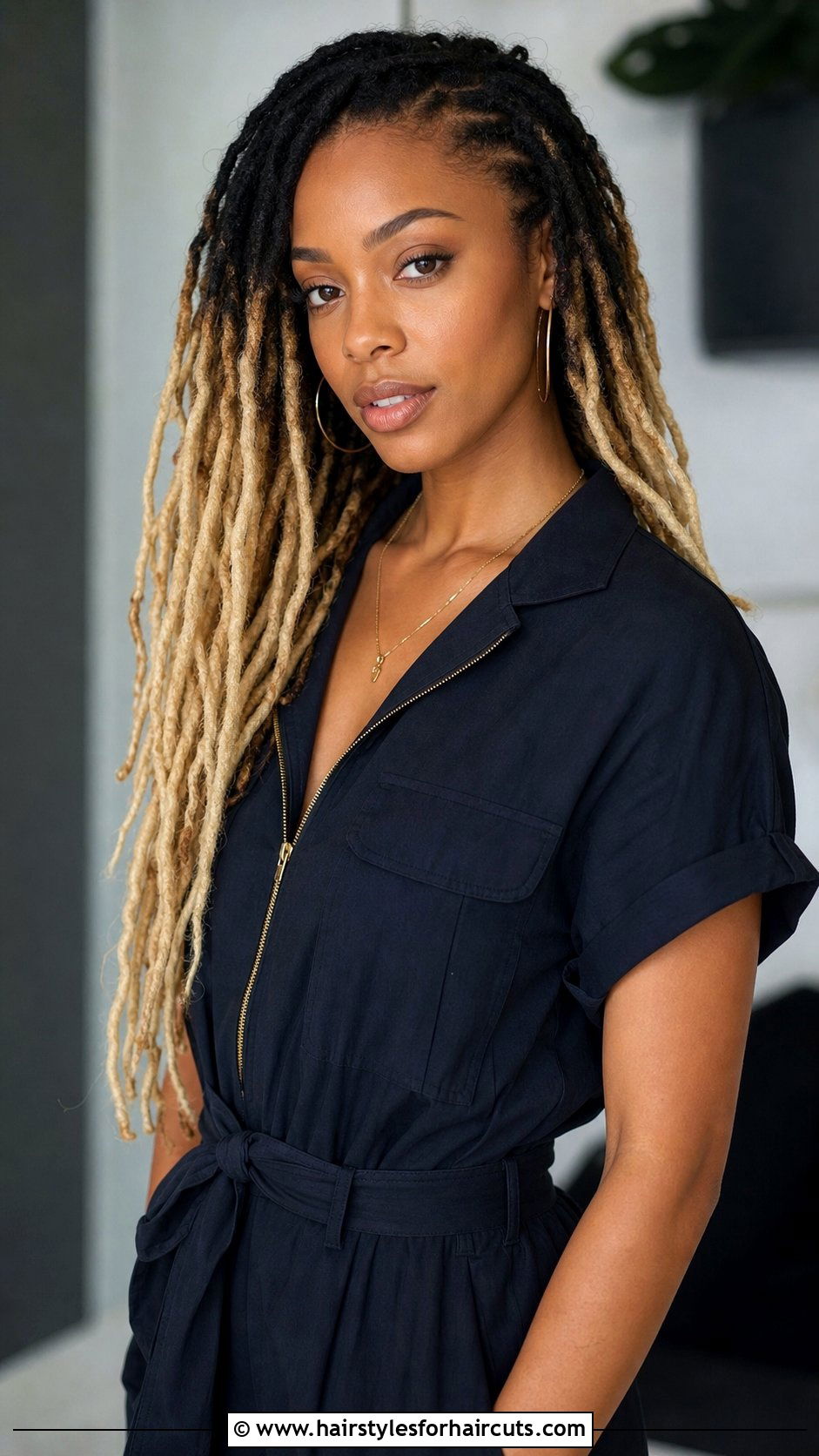 Two Tone Locs - 25 dread loc hairstyles - 25 dread loc hairstyles