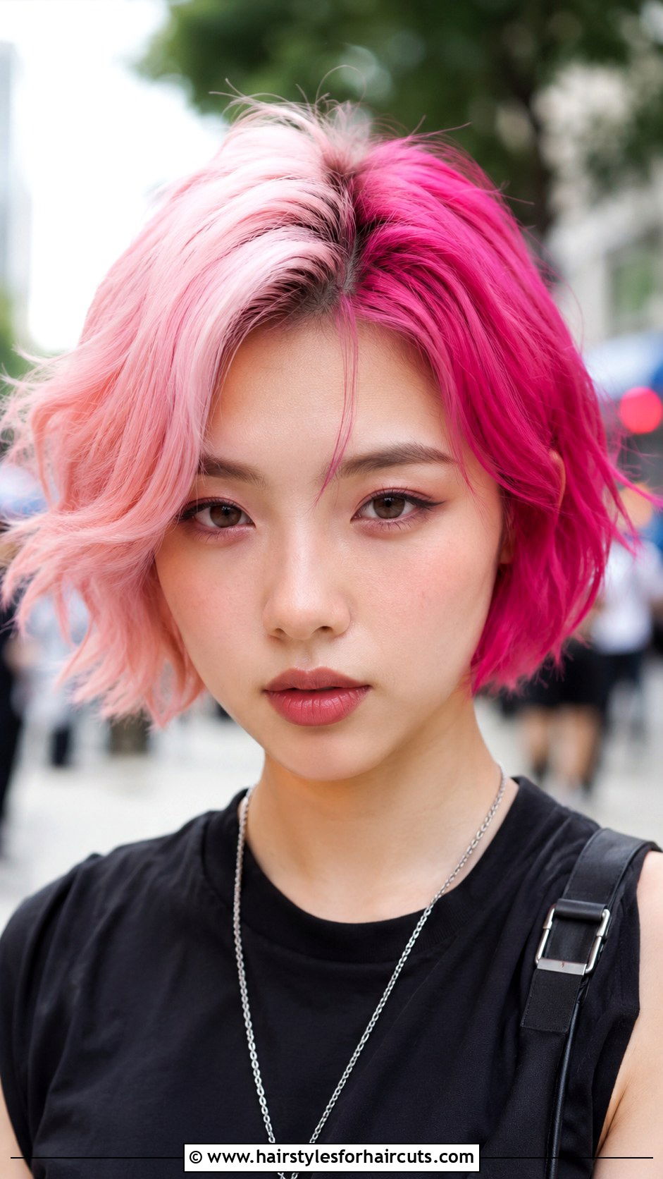 Two Tone Pink Short Hair - 25 short hair pink hairstyles - 25 short hair pink hairstyles