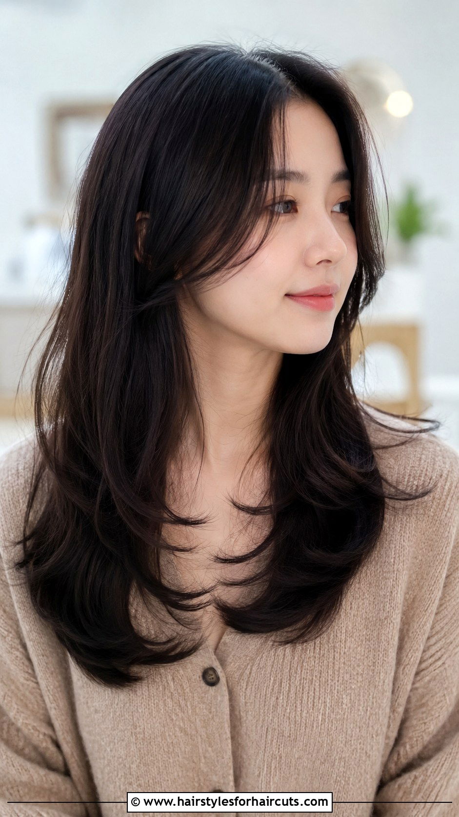 U Cut Long Hair - 25 haircuts poster - 25 haircuts poster