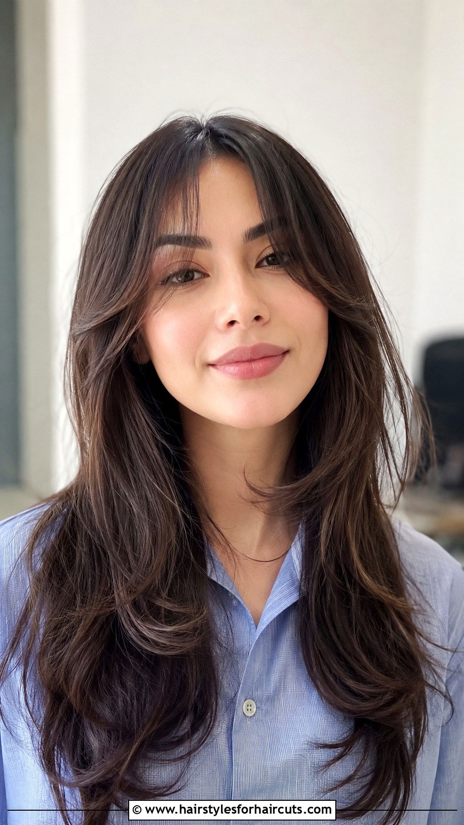 U Cut With Wispy Front - 25 indian style front haircuts - 25 indian style front haircuts