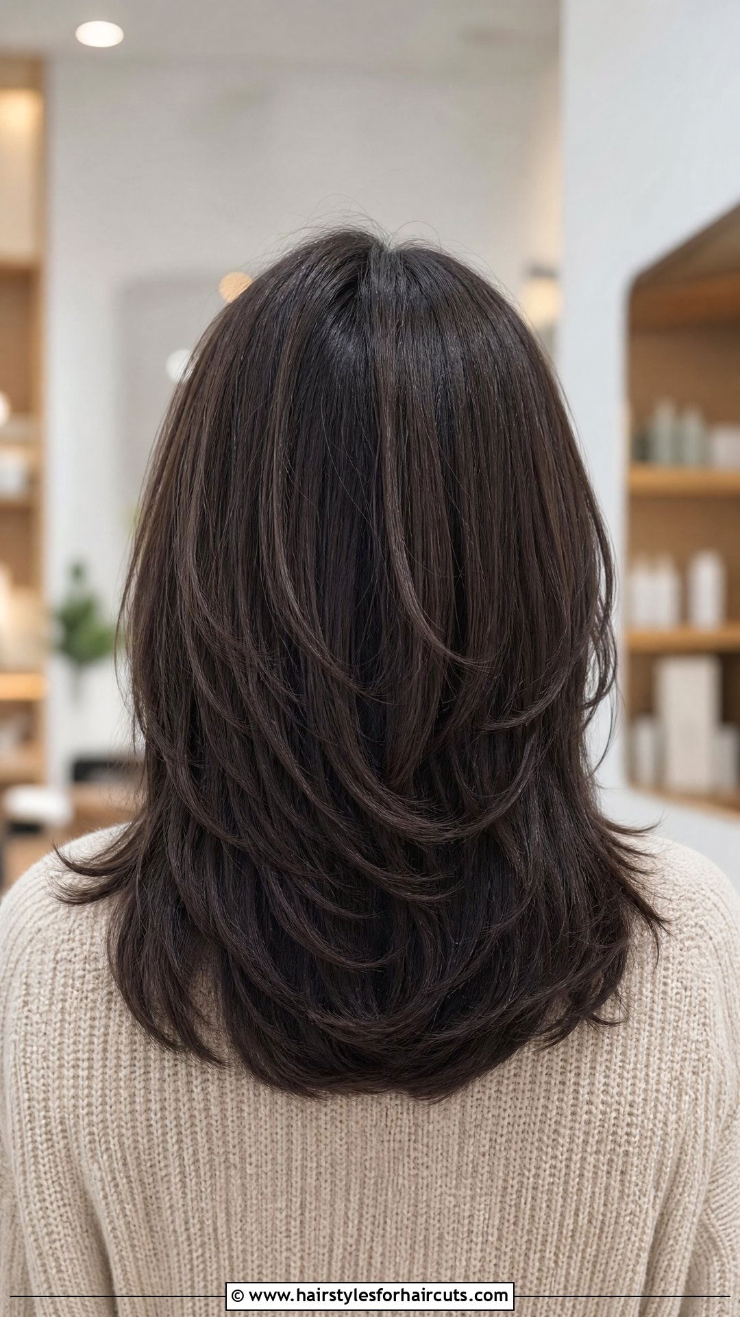 U Shaped Waterfall Haircut Medium Length - 25 waterfall haircuts for medium hair - 25 waterfall haircuts for medium hair