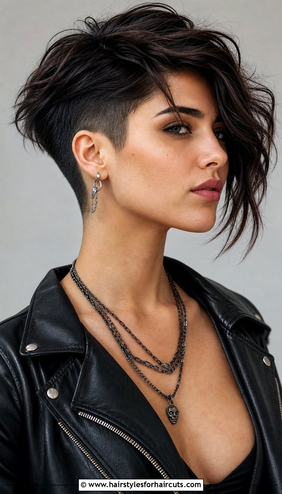 Undercut Bob - 25 shoulder length haircuts for thin wavy hair - 25 shoulder length haircuts for thin wavy hair