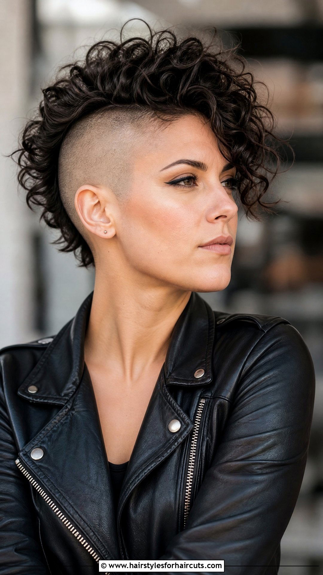 Undercut Curly Fohawk - 25 fohawk haircuts curly hair - 25 fohawk haircuts curly hair