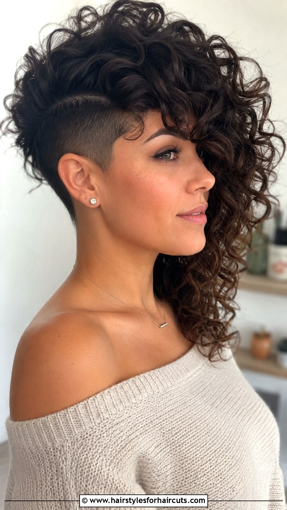 Undercut Curly Hair - 25 curly haircuts tampa - 25 curly haircuts tampa