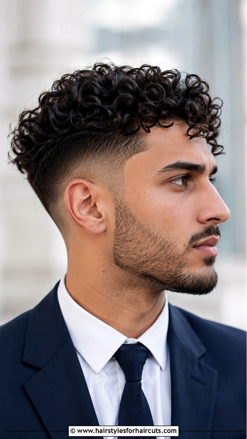 Undercut Fade With Defined Curls - 25 bellingham haircuts - 25 bellingham haircuts