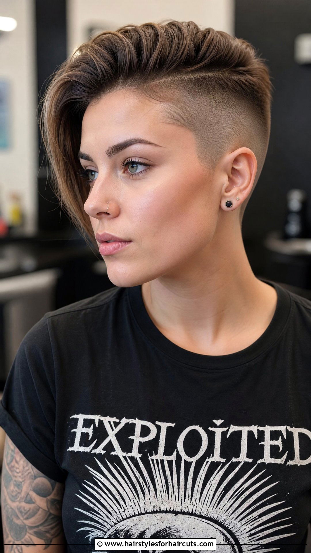 Undercut Haircut - 25 haircuts for alopecia - 25 haircuts for alopecia