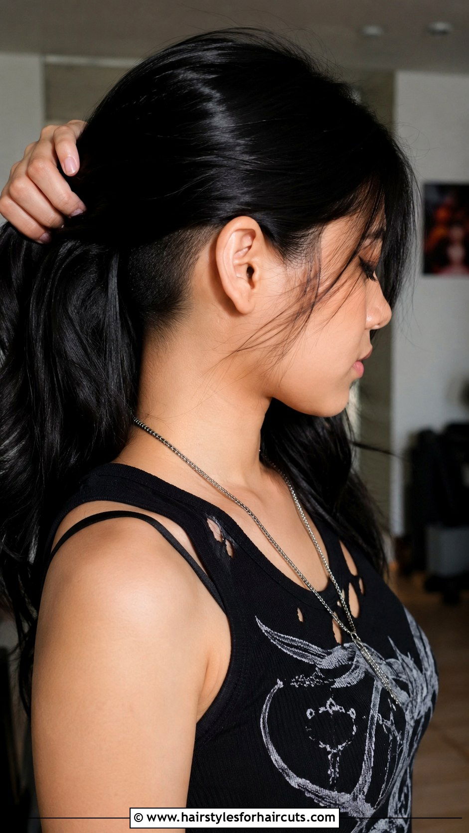 Undercut Long Hair For 1c Hair - 25 haircuts for 1c hair - 25 haircuts for 1c hair