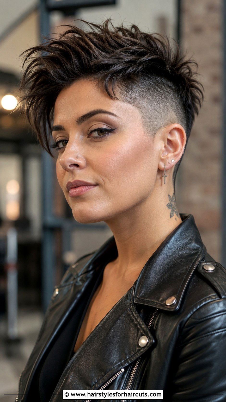 Undercut Pixie - 25 older women hairstyles - 25 older women hairstyles