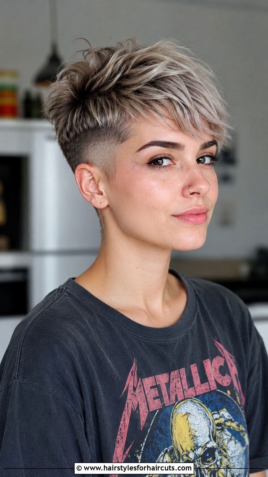 Undercut Pixie - 25 rocker haircuts - 25 rocker haircuts