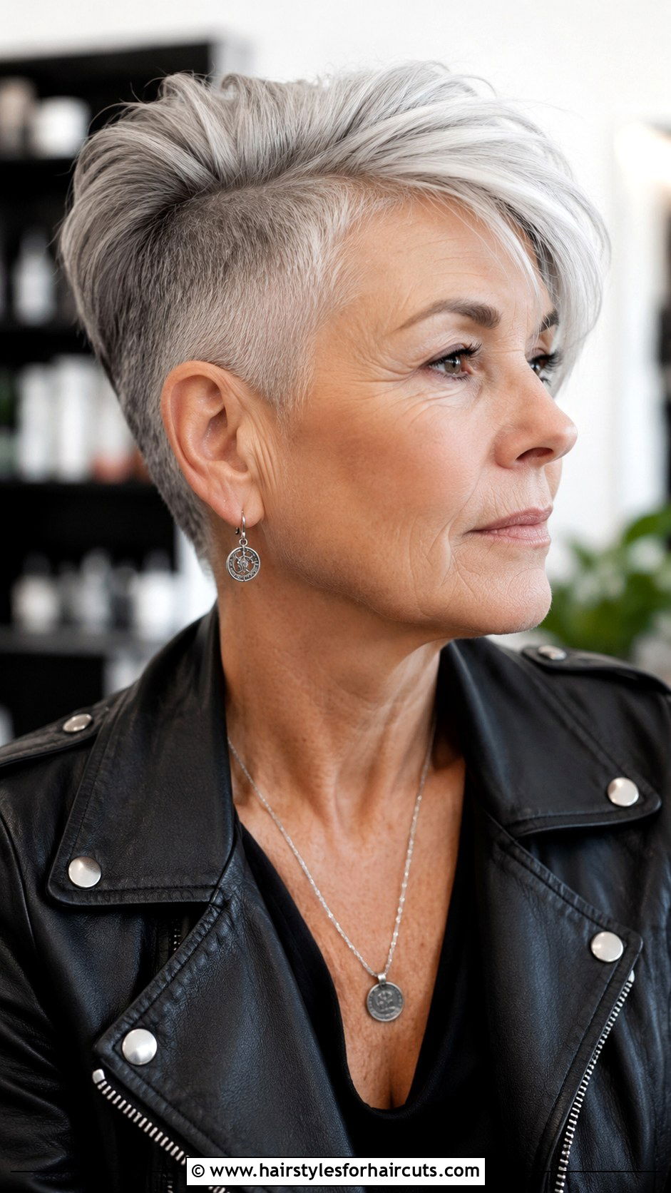 Undercut Pixie - 25 short haircuts women over 60 - 25 short haircuts women over 60