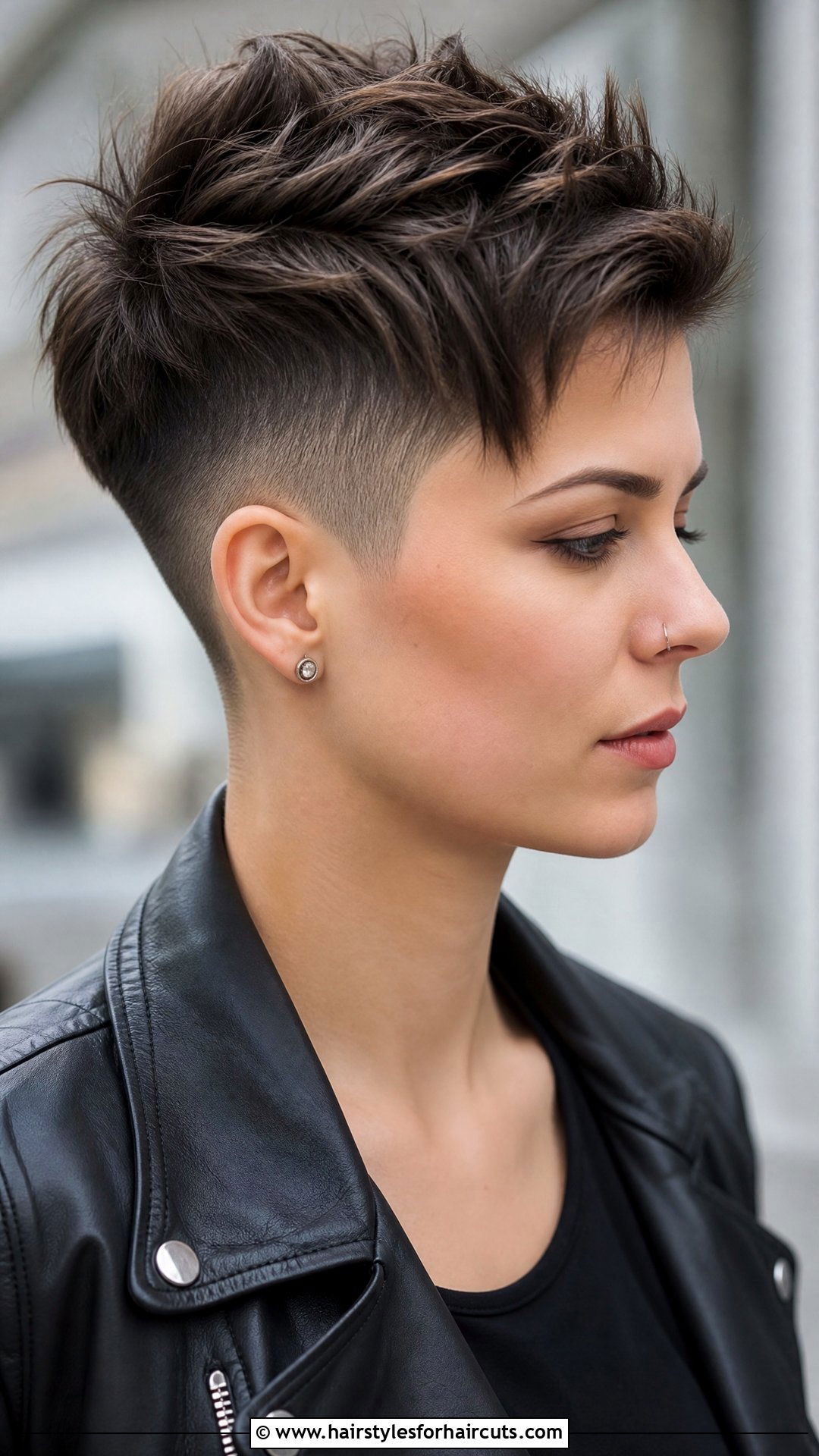Undercut Pixie - 25 front and back hairstyles for short hair - 25 front and back hairstyles for short hair