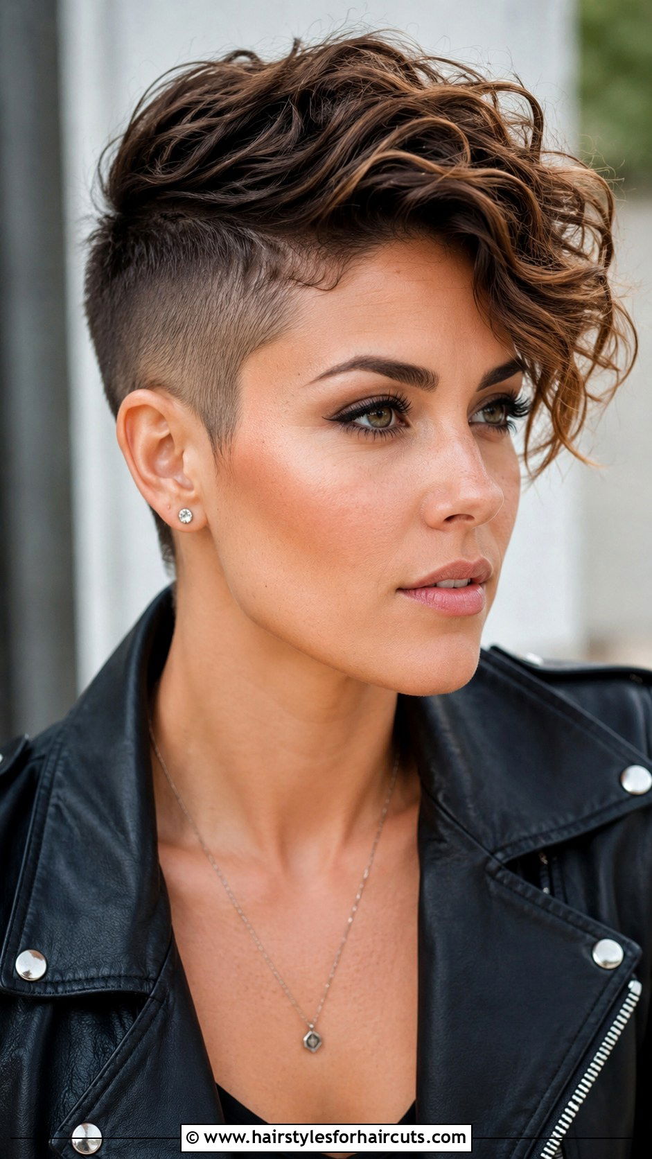 Undercut Pixie - 25 short hairstyles for wavy frizzy hair - 25 short hairstyles for wavy frizzy hair