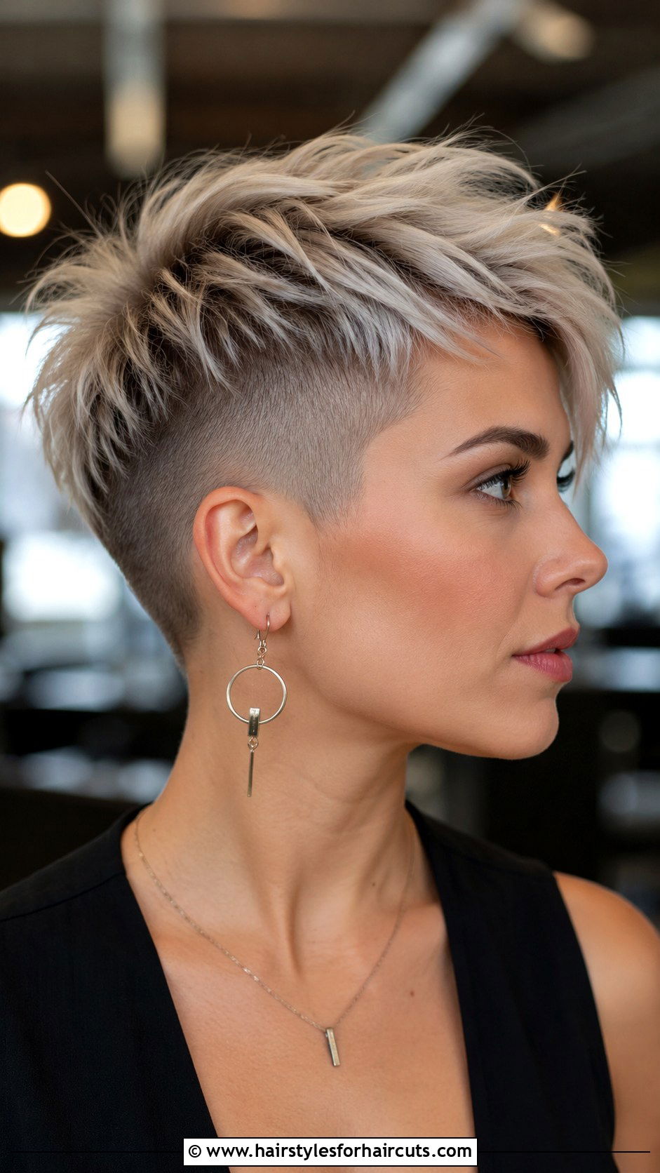 Undercut Pixie - 25 haircuts bellevue - 25 haircuts bellevue