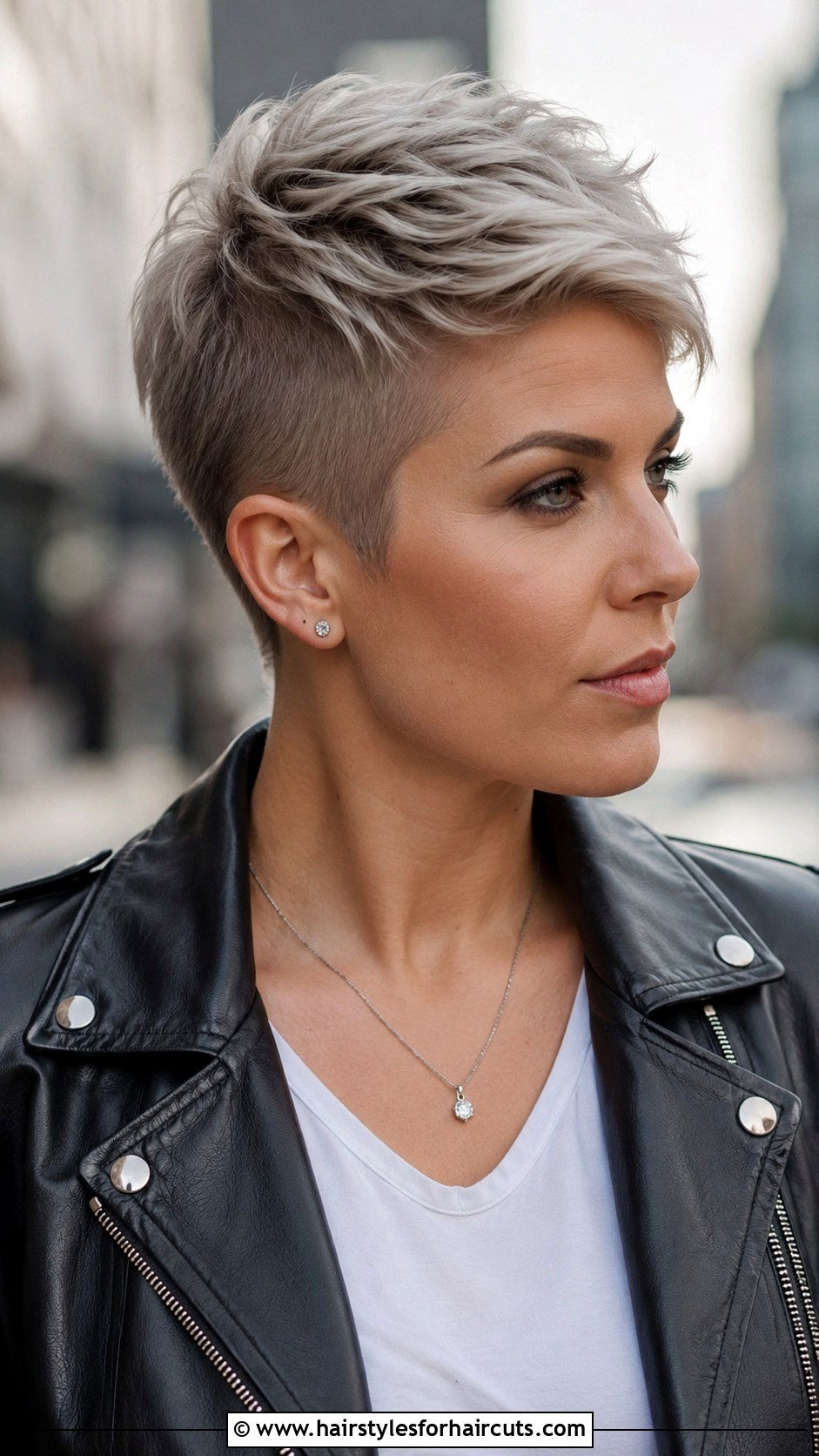 Undercut Pixie - 25 haircuts for cancer patients - 25 haircuts for cancer patients