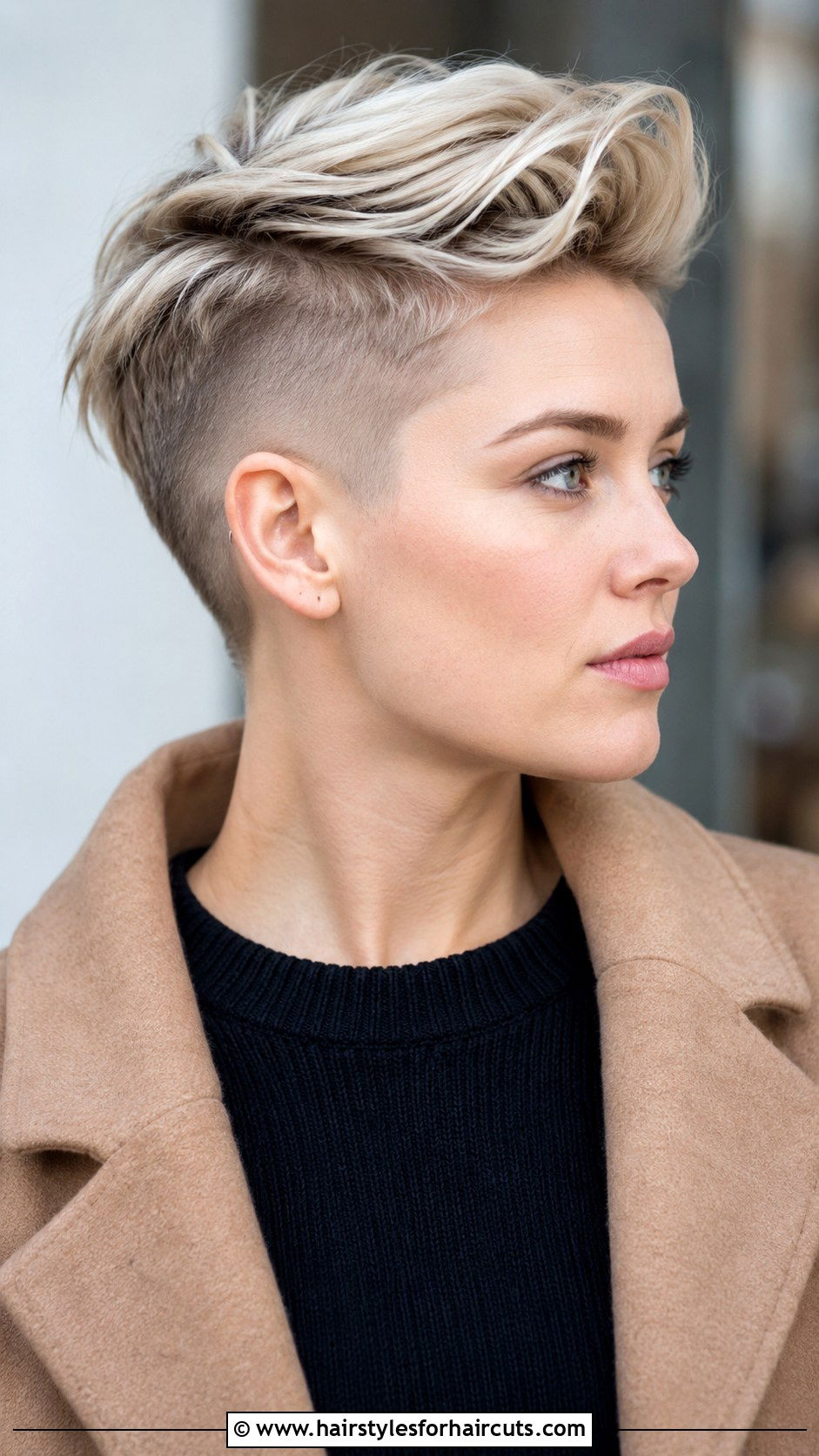 Undercut Pixie - 25 haircuts for older women with fine hair - 25 haircuts for older women with fine hair