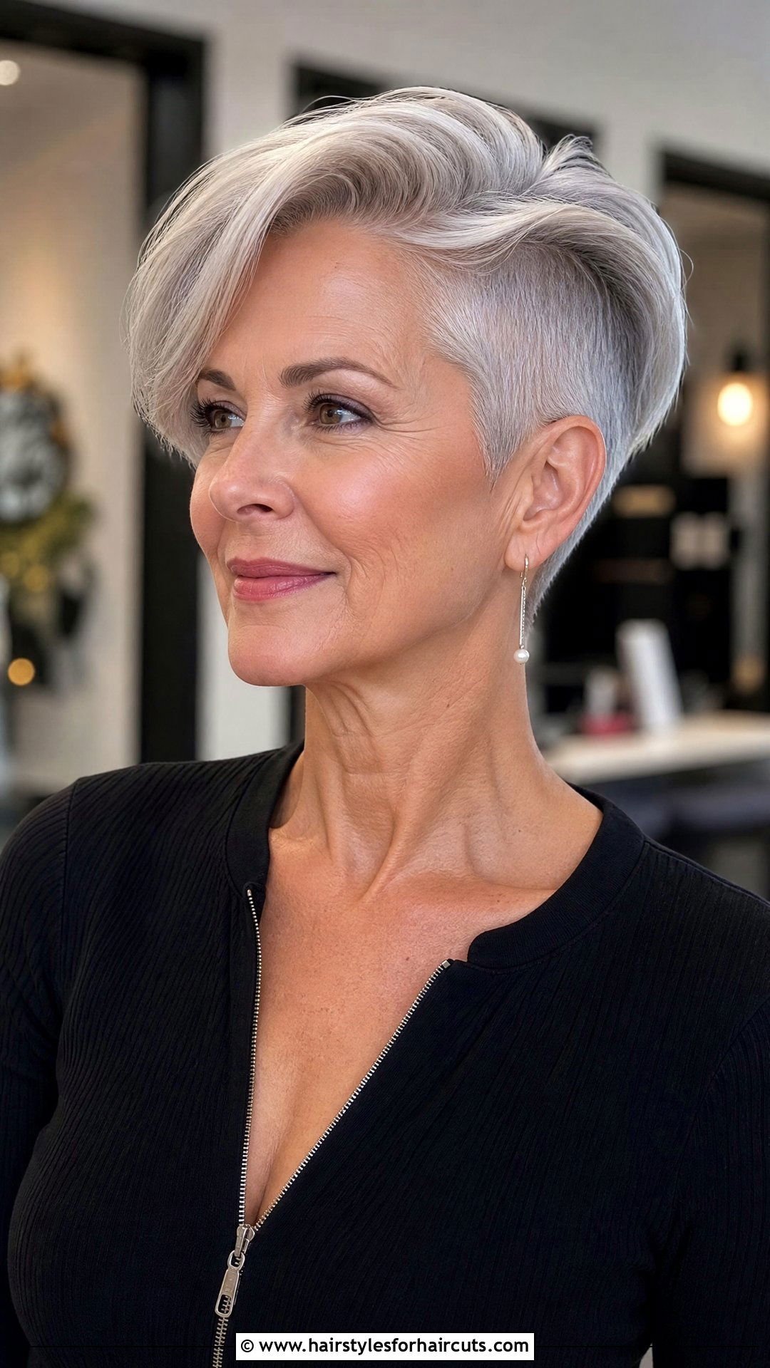 Undercut Pixie - 25 haircuts older women thin hair - 25 haircuts older women thin hair