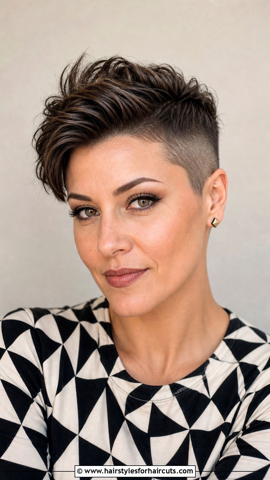 Undercut Pixie - 25 hairstyles thin hair over 50 - 25 hairstyles thin hair over 50