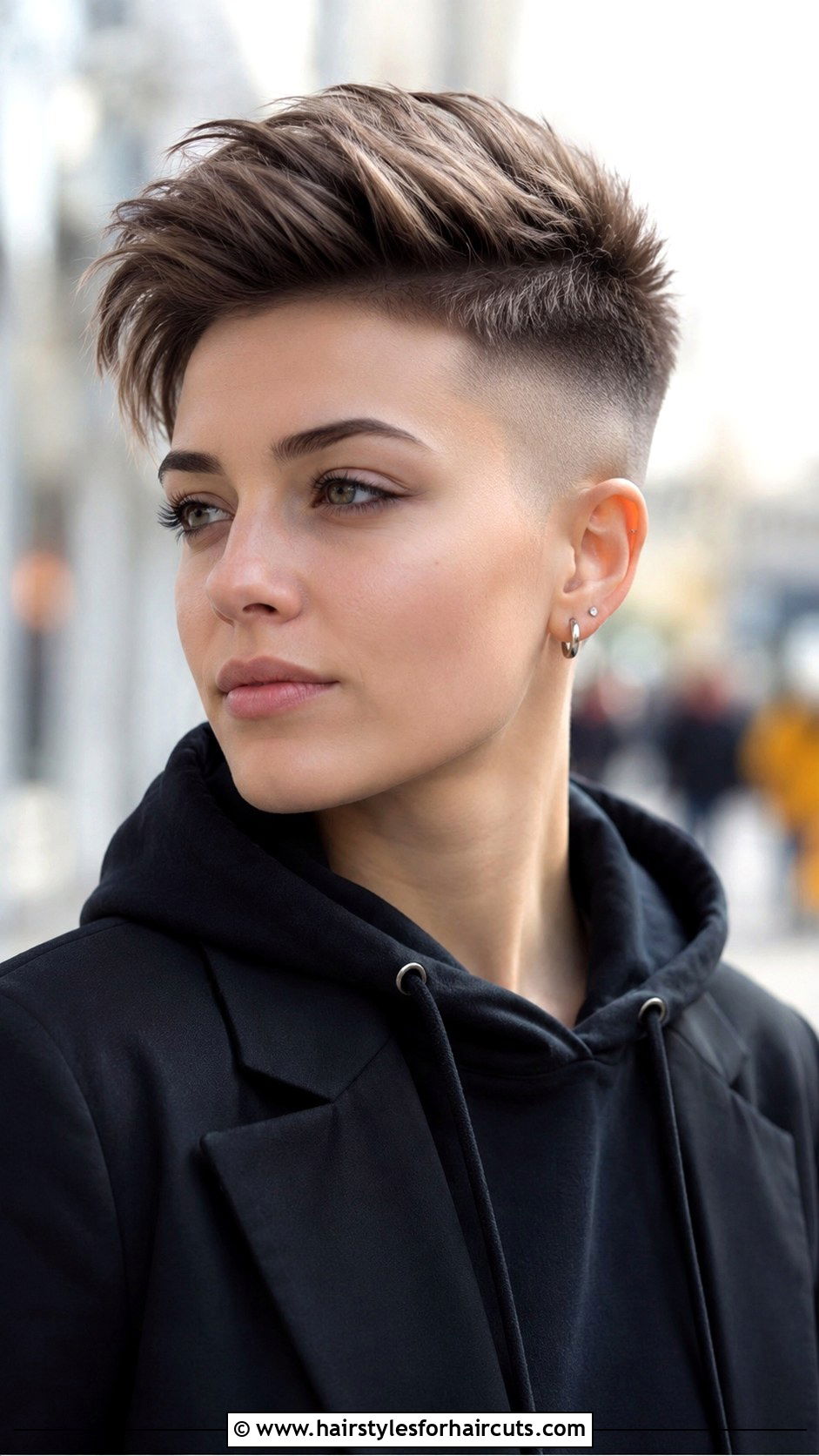 Undercut Pixie - 25 hairstyles after chemo - 25 hairstyles after chemo