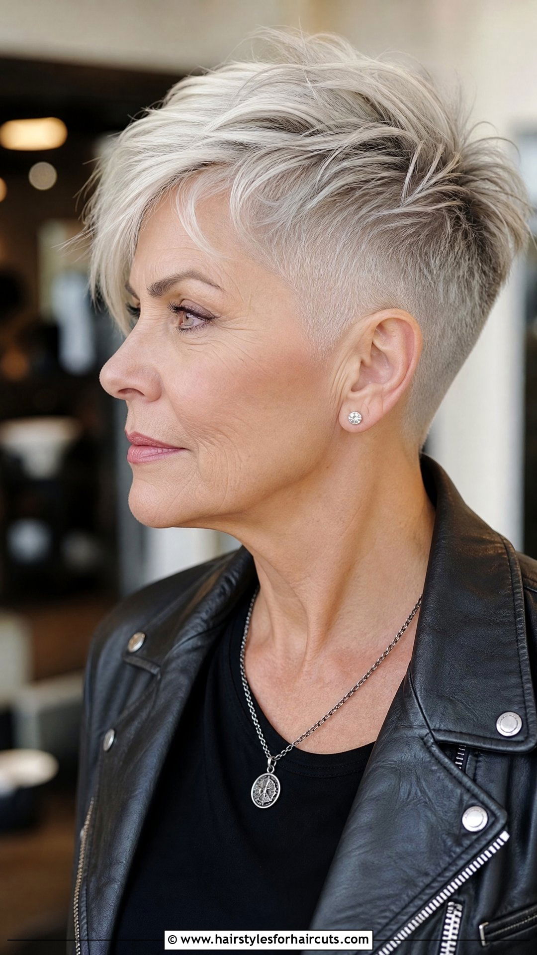 Undercut Pixie Bob - 25 hairstyles over 60 thin hair - 25 hairstyles over 60 thin hair