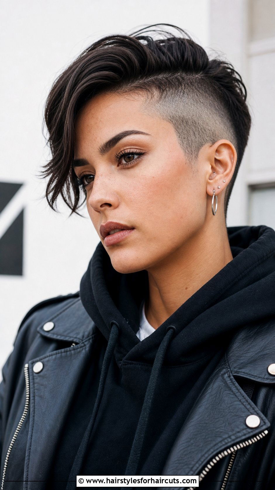 Undercut Pixie Cut - 25 hairstyles for hair that grows forward woman - 25 hairstyles for hair that grows forward woman