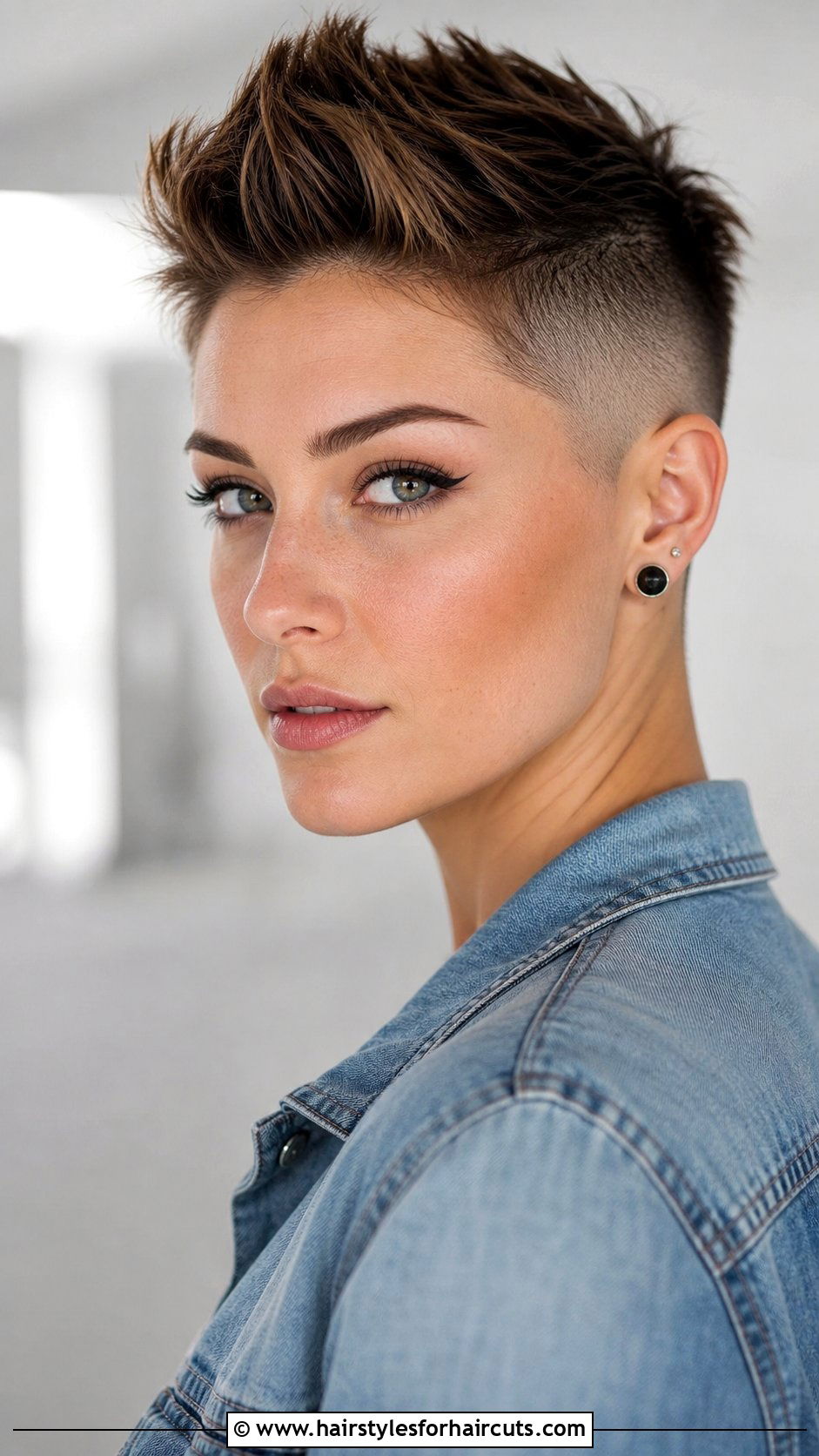 Undercut Pixie Haircut - 25 haircuts story - 25 haircuts story