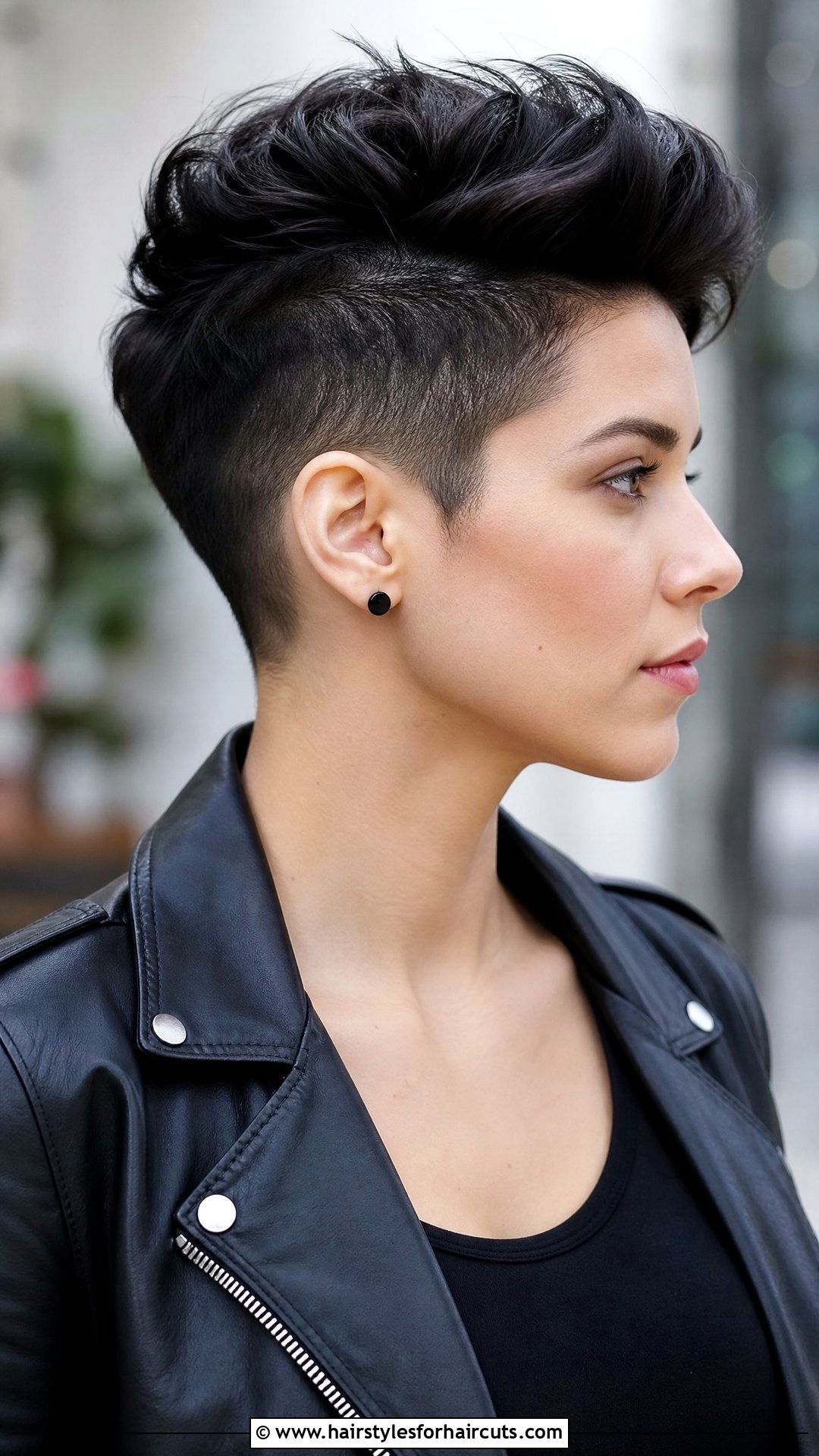 Undercut Pixie Haircut - 25 hairstyles for thin white hair - 25 hairstyles for thin white hair