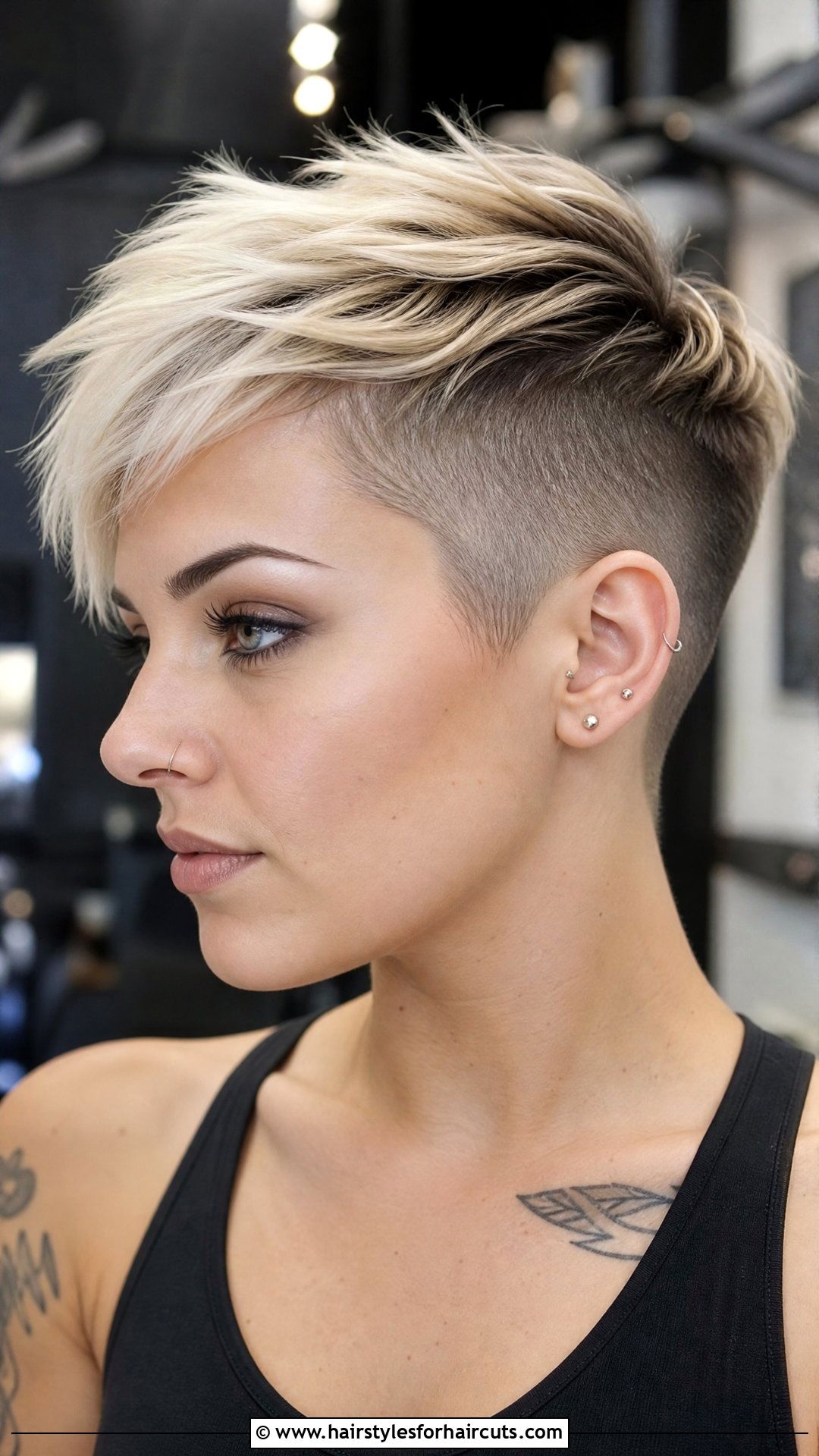 Undercut Pixie Haircut - 25 haircuts lodi - 25 haircuts lodi