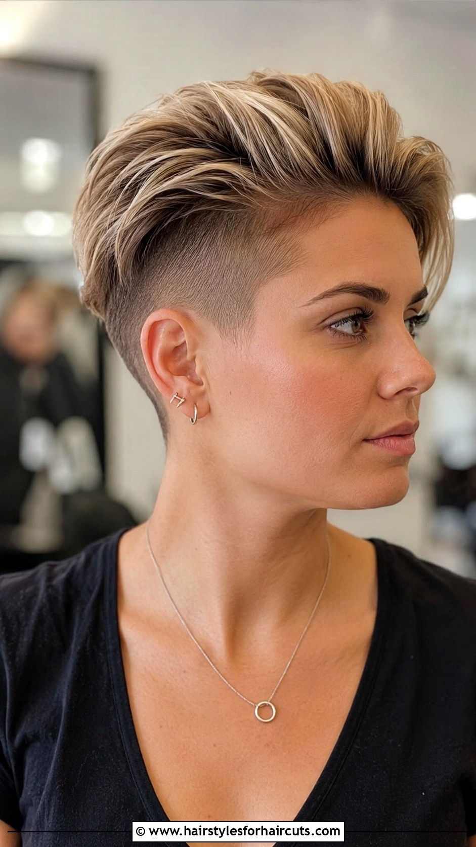 Undercut Pixie Haircut - 25 short haircuts for thin hair - 25 short haircuts for thin hair