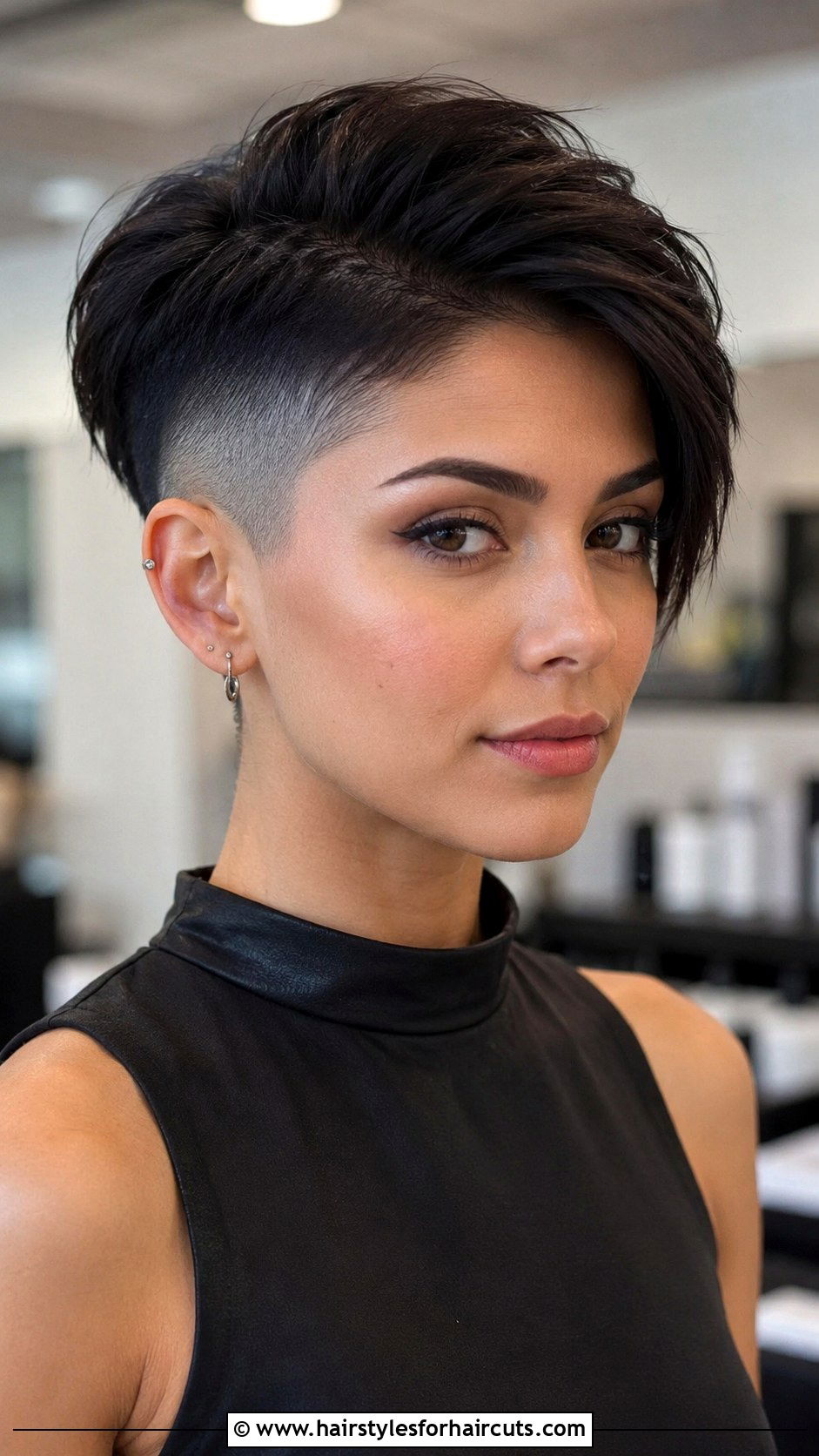 Undercut Pixie Haircut - 25 haircuts classes - 25 haircuts classes