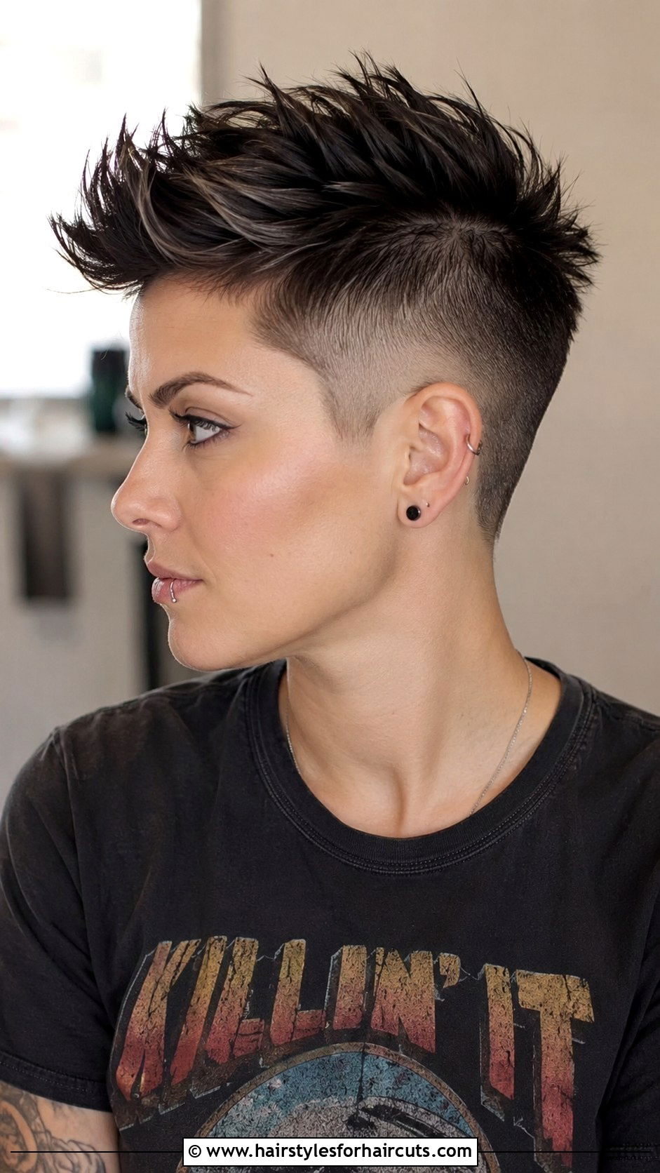 Undercut Pixie Haircut - 25 haircuts for girls - 25 haircuts for girls