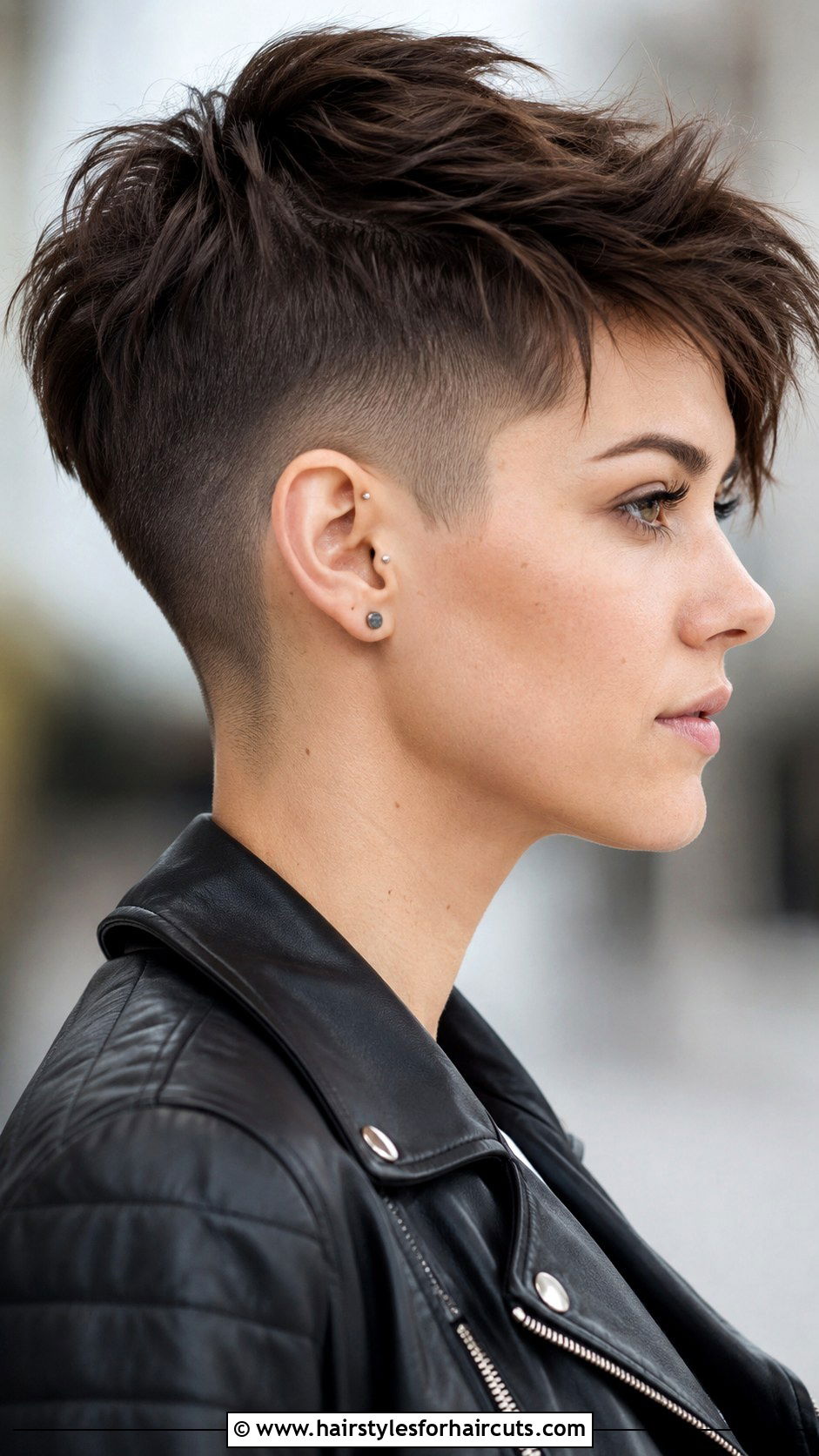 Undercut Pixie Haircut - 25 haircuts for women with thin straight hair - 25 haircuts for women with thin straight hair