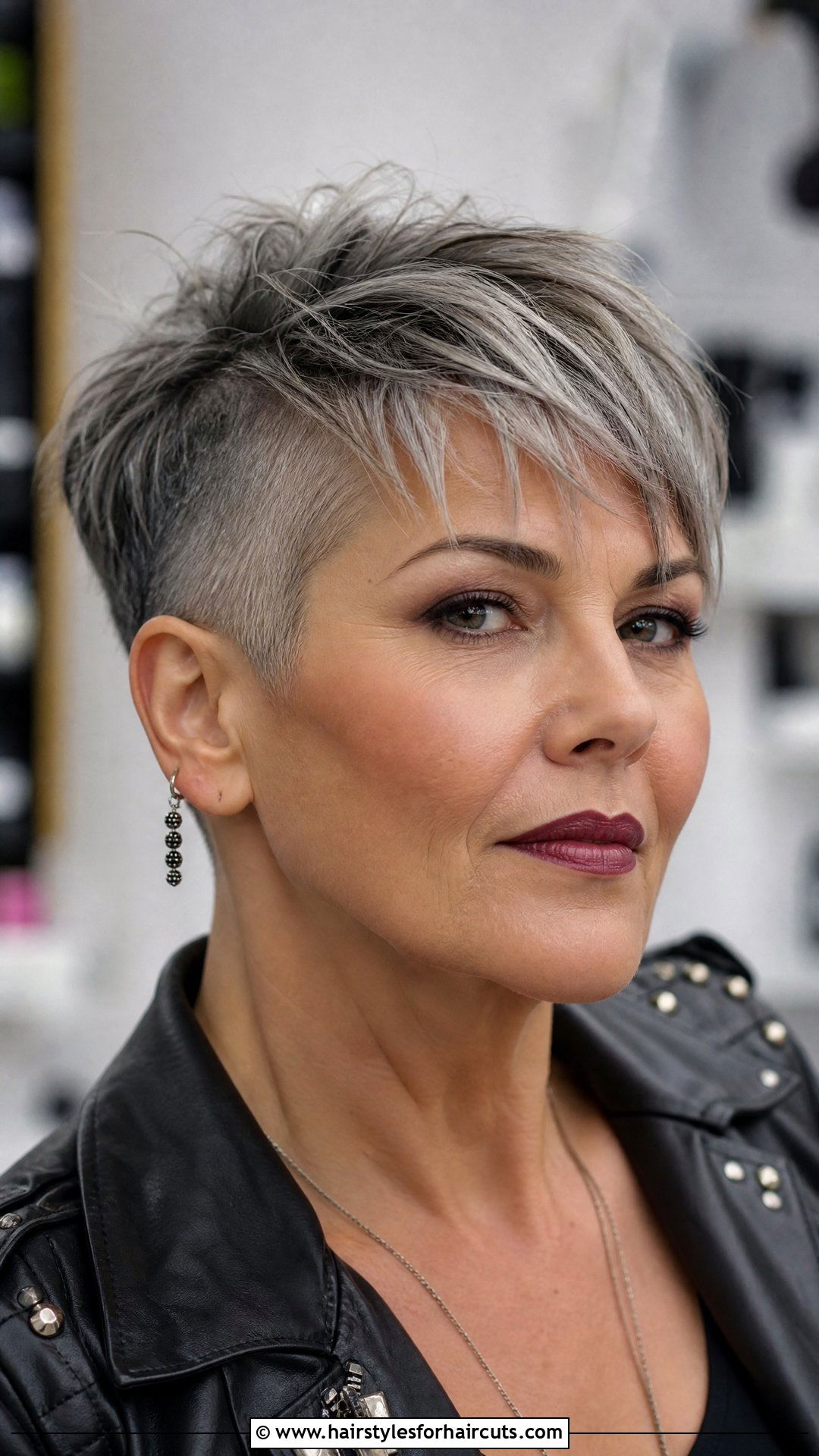 Undercut Pixie With Piecey Bangs Over 50 - 25 hairstyles with bangs over 50 - 25 hairstyles with bangs over 50
